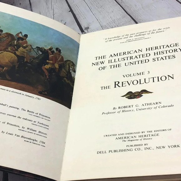 vintage American Heritage volume 3 the revolution book 1963 - Picture 6 of 10
